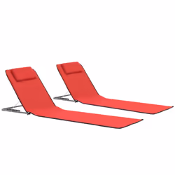 VidaXL 44329, Terrazzo, Poliestere, Rosso