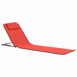 VidaXL 44329 sedia da esterno Terrazzo Poliestere Rosso