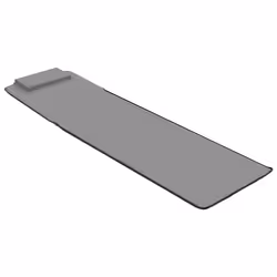 VidaXL 44330 sedia da esterno Terrazzo Poliestere Grigio - Vista aggiuntiva 5