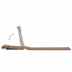 VidaXL 44331 sedia da esterno Terrazzo Poliestere Marrone - Vista aggiuntiva 6