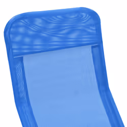 VidaXL 44337 sedia da esterno Salone Poliestere, Cloruro di polivinile (PVC) Blu - Vista aggiuntiva 6