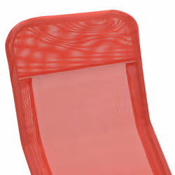 VidaXL 44339 sedia da esterno Salone Poliestere, Cloruro di polivinile (PVC) Rosso - Vista aggiuntiva 6