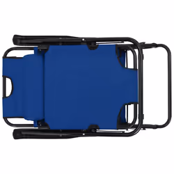 VidaXL 44342 sedia da esterno Salone Poliestere Blu - Vista aggiuntiva 8