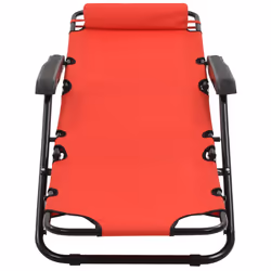 VidaXL 44344 sedia da esterno Salone Poliestere Rosso - Vista aggiuntiva 6