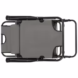 VidaXL 44345 sedia da esterno Salone Poliestere Grigio - Vista aggiuntiva 8