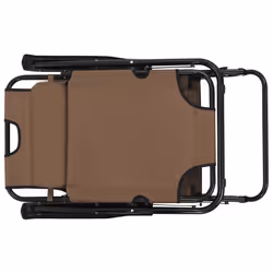 VidaXL 44346 sedia da esterno Salone Poliestere Marrone - Vista aggiuntiva 6