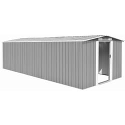 Vidaxl - Casetta da Giardino 257x580x181 cm in Metallo Grigio