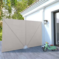 Tenda Laterale per Terrazza Pieghevole Crema 300x200 cm Vidaxl