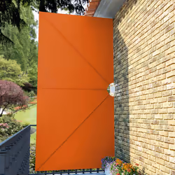 vidaXL Tenda Laterale per Terrazza Pieghevole Terracotta 400x200 cm - Vista aggiuntiva 3