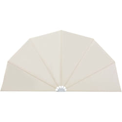 Tenda Laterale per Terrazza Pieghevole Crema 160 cm vidaXL