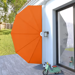 vidaXL Tenda Laterale per Terrazza Pieghevole Terracotta 200 cm - Vista aggiuntiva 3