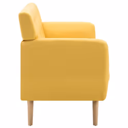 VidaXL 247127 divano Giallo - Vista aggiuntiva 4