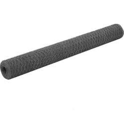Recinzione in Rete per Pollaio in Acciaio e pvc 25x1,2 m Grigia Vidaxl 1333
