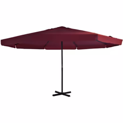 Questo elegante ombrellone da giardino è perfetto per creare un po' d'ombra e proteggersi dai dannosi raggi UV del sole. La f ...