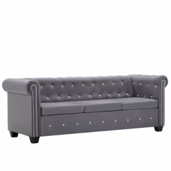 Il nostro elegante divano chesterfield, decorato con lucenti bottoni in cristallo, aggiungerà lusso, classe e stile sofistica ...