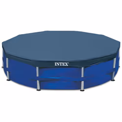 La copertura per piscina rettangolare della Intex 28032 protegge la piscina da sporcizia, insetti ed altri detriti nei period ...
