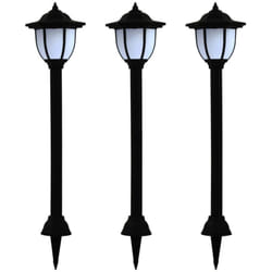 Lampade Solari da Esterni a led ecologica Nero stile Antico vari pezzi modelli : 3 pz