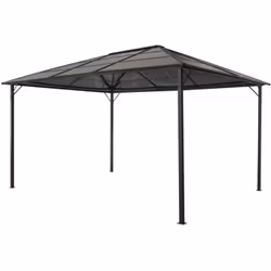 Questo gazebo ha un design elegante e classico. Sarà il riparo perfetto contro i raggi del sole in occasione di feste all'ape ...
