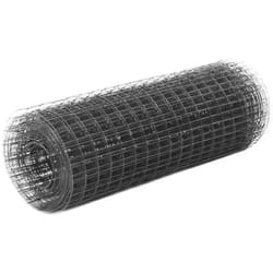 Vidaxl - Recinzione in Rete per Pollaio in Acciaio e pvc 25x0,5 m Grigia