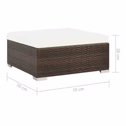 VidaXL 44597 set mobili da esterno - Vista aggiuntiva 8