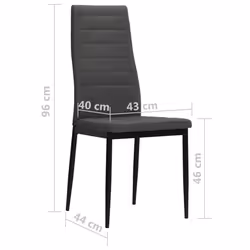 VidaXL 275379 sedia da ristorante e da sala da pranzo - Vista aggiuntiva 8