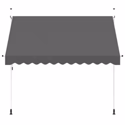 vidaXL Tenda da Sole Retrattile Manuale 300 cm Antracite - Vista aggiuntiva 3