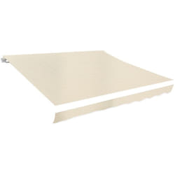 Tendone Parasole in Tela Crema 350x250 cm Vidaxl 49459