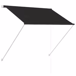 vidaXL Tenda da Sole Retrattile 150x150 cm Antracite - Vista aggiuntiva 2