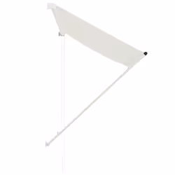 vidaXL Tenda da Sole Retrattile 150x150 cm Crema - Vista aggiuntiva 3