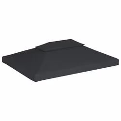 Copertura Superiore per Gazebo a 2 Strati 310g/m²4x3m Antracitecod mxl 72946 - Vista aggiuntiva 2