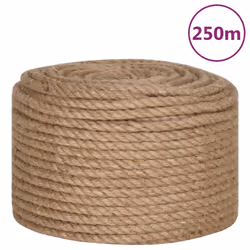 vidaXL Corda in Juta 100% 12 mm 250 m - Vista aggiuntiva 2