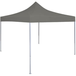 Tenda Pieghevole 3 x 3 m in Tessuto Resistente Gazebo Giardino vari colori colore : antracite