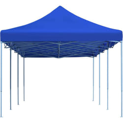 Vidaxl - Gazebo Pieghevole Pop Up 3x9 m in Tessuto Resistente e acciaio vari colori colore : Blu