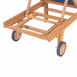 VidaXL 44668 sedia da esterno Salone Seduta imbottita Teak - Vista aggiuntiva 8