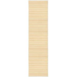 Tappeto in Bambù Naturale con Base Antiscivolo vari dimensioni modelli : marrone chiaro 80 x 300 cm