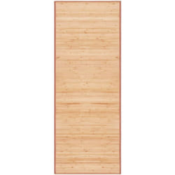 vidaXL Tappeto in Bambù 80x200 cm Marrone