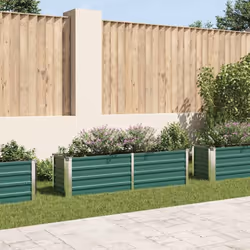 Questo letto rialzato da giardino in metallo è una scelta perfetta per gli appassionati del fai da te per decorare il giardin ...