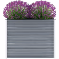 Questo letto rialzato da giardino in metallo è una scelta perfetta per gli appassionati del fai da te per decorare il giardin ...