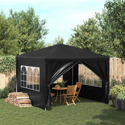 vidaXL Tendone per Feste 3x3 m Antracite