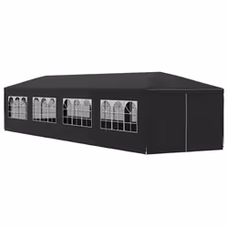 vidaXL Tenda per Feste 3x12 m Antracite - Vista aggiuntiva 3