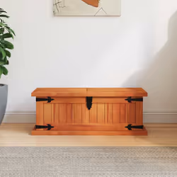 vidaXL Cassapanca 60x25x22 cm in Legno Massello di Acacia - Vista aggiuntiva 3