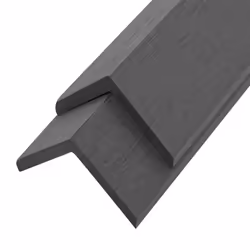 vidaXL Profili Angolari per Bordi 5pz in WPC 170 cm Grigio - Vista aggiuntiva 2