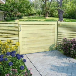 Cancello da Giardino in Legno di Pino Impregnato 75x100 cm Vidaxl 9006