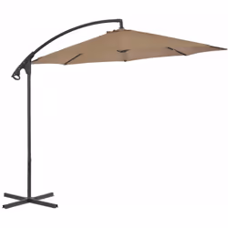 Questo elegante ombrellone da giardino a sbalzo è perfetto per creare un po' d'ombra e proteggersi dai dannosi raggi UV del s ...