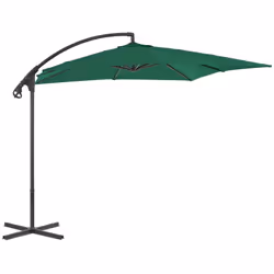 Questo elegante ombrellone da giardino a sbalzo è perfetto per creare un po' d'ombra e proteggersi dai dannosi raggi UV del s ...