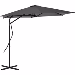 Questo elegante ombrellone è la scelta perfetta per creare un po' d'ombra e proteggervi dai dannosi raggi UV del sole. La fod ...