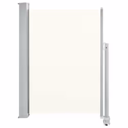 vidaXL Tenda da Sole Laterale Retrattile 100 x 300 cm Crema - Vista aggiuntiva 2