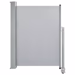 vidaXL Tenda da Sole Laterale Retrattile 100 x 300 cm Grigia - Vista aggiuntiva 2