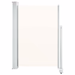 vidaXL Tenda da Sole Laterale Retrattile 120 x 300 cm Crema - Vista aggiuntiva 2