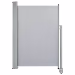 vidaXL Tenda da Sole Laterale Retrattile 120 x 300 cm Grigia - Vista aggiuntiva 2